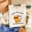 Friendly Ghost and Cat Whimsical Halloween Sticker